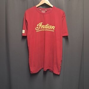 Indian Motorcycle Short Sleeved Tee Size L